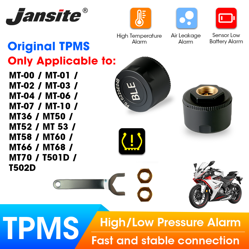 Digital Thermometer Probe - Jansite Moto TPMS Progettato per modello