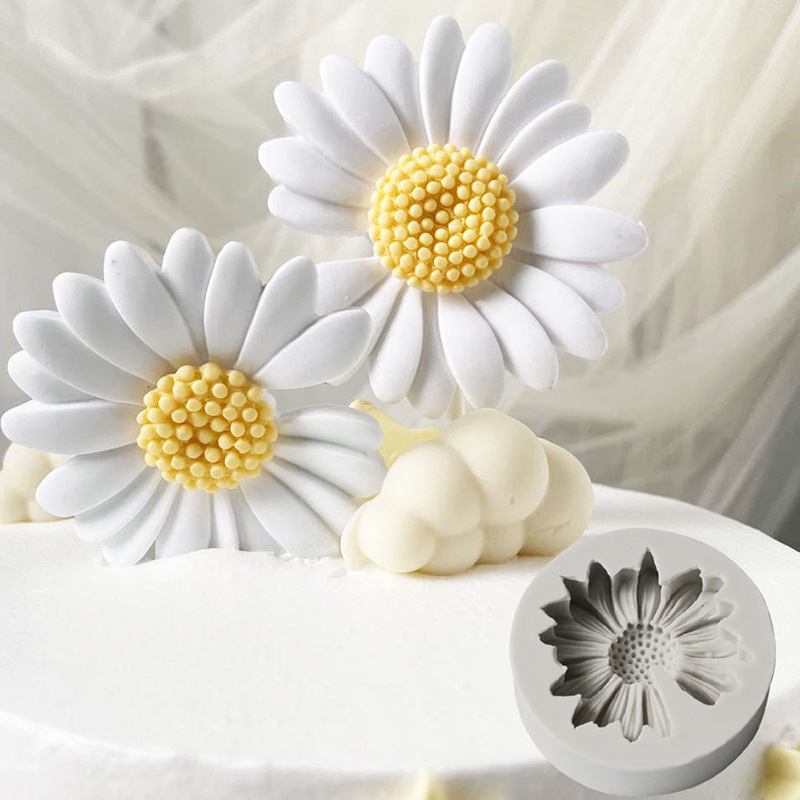 Candle Making Supplies Kit - 3D Daisy Flower Mold Sun stampo