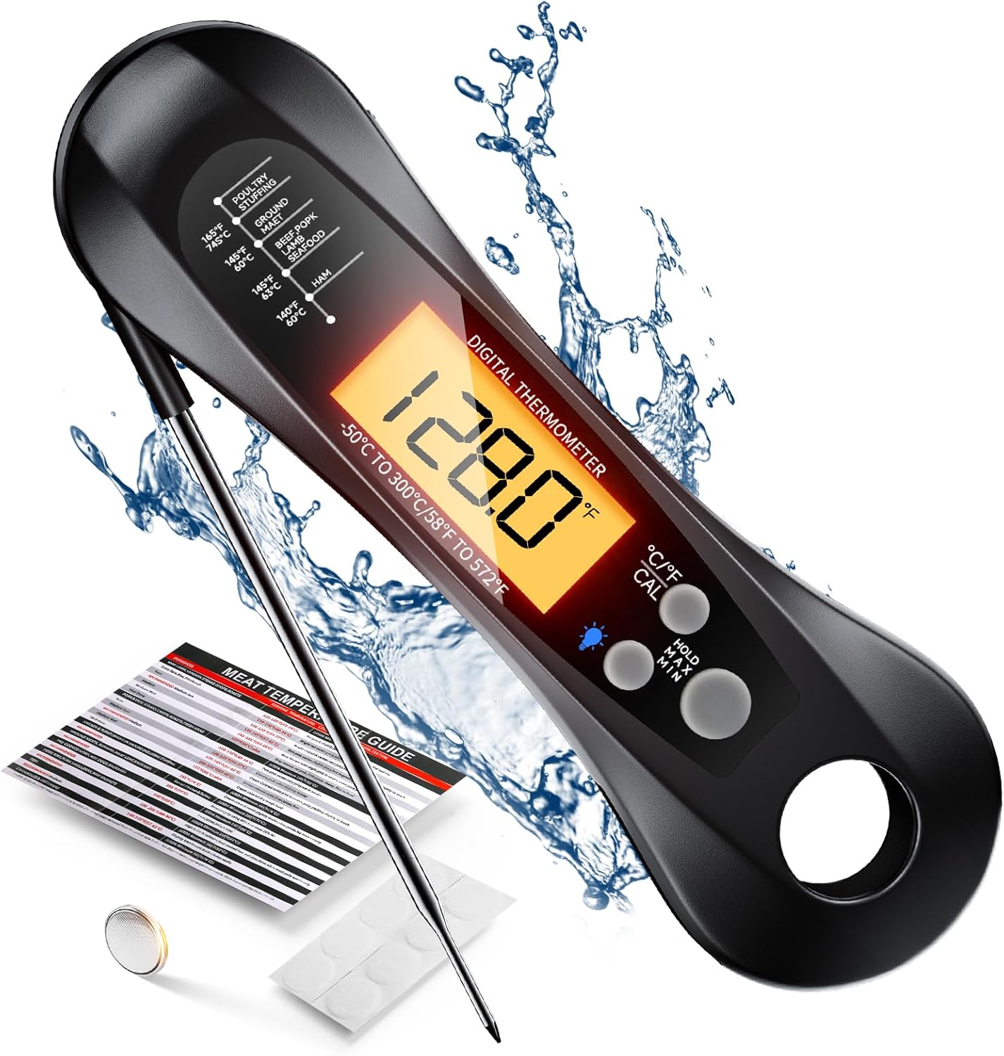 Digital Thermometer Probe - Termometro digitale per carne a lettura