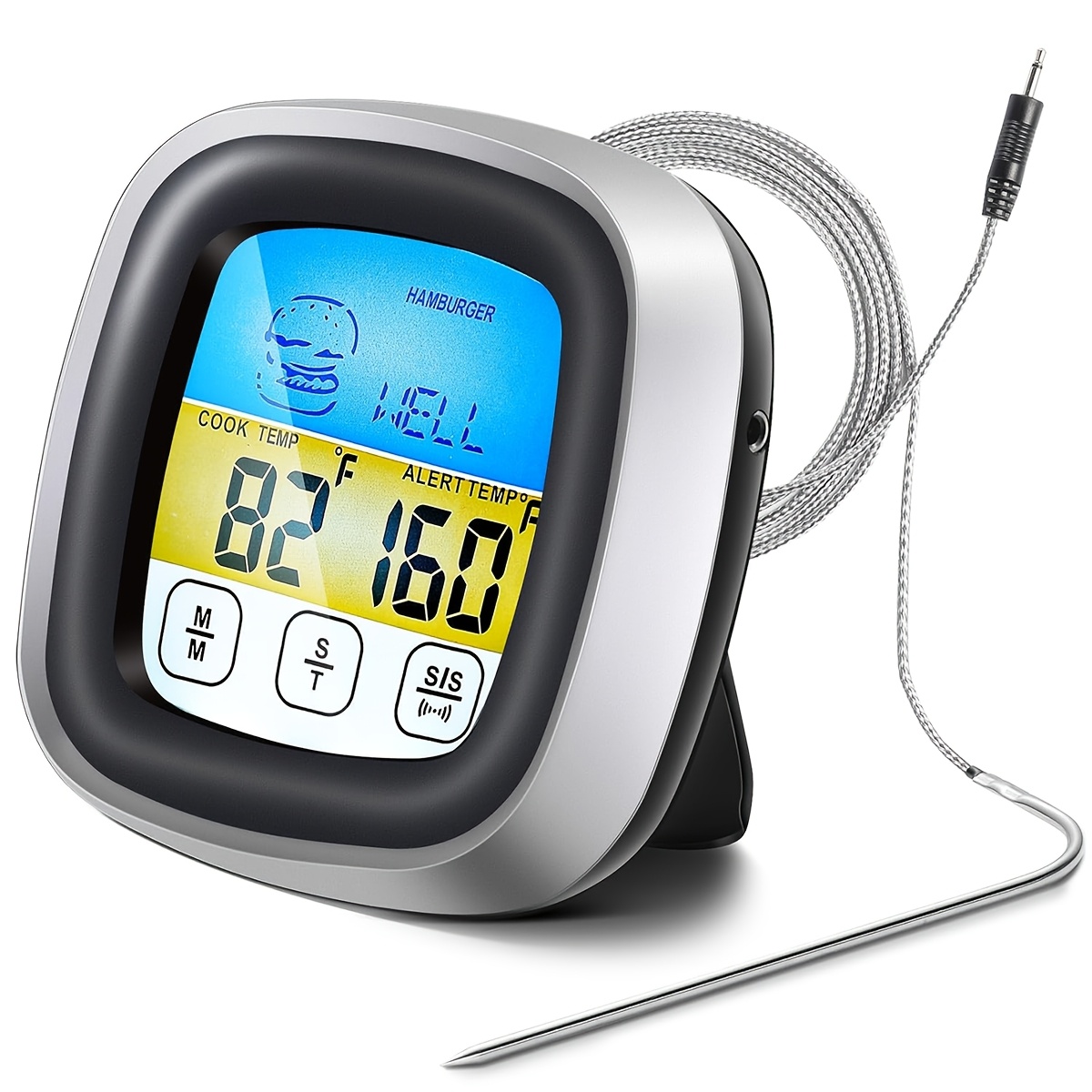 Digital Thermometer Probe - Termometro Digitale per Carne con Timer