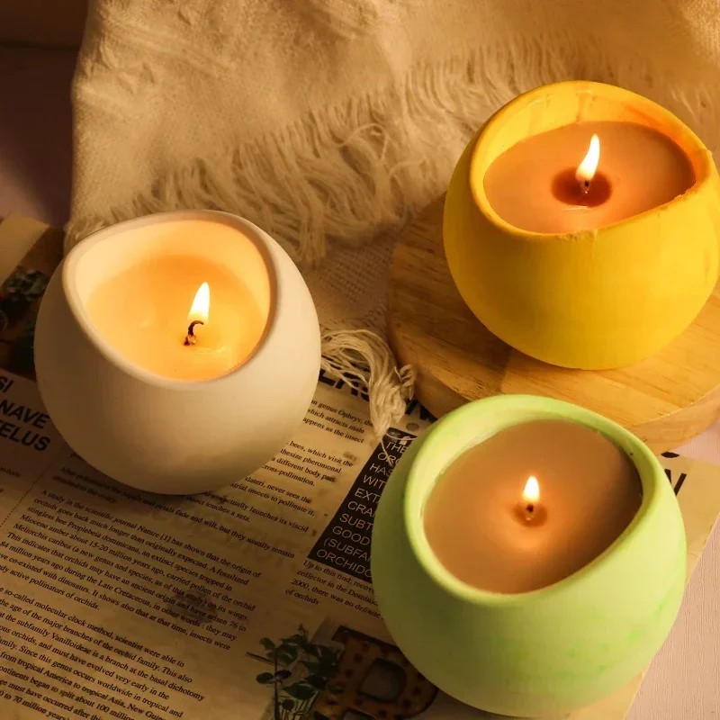 Candle Supplies Jars - 1-2 pezzi di stampo in silicone