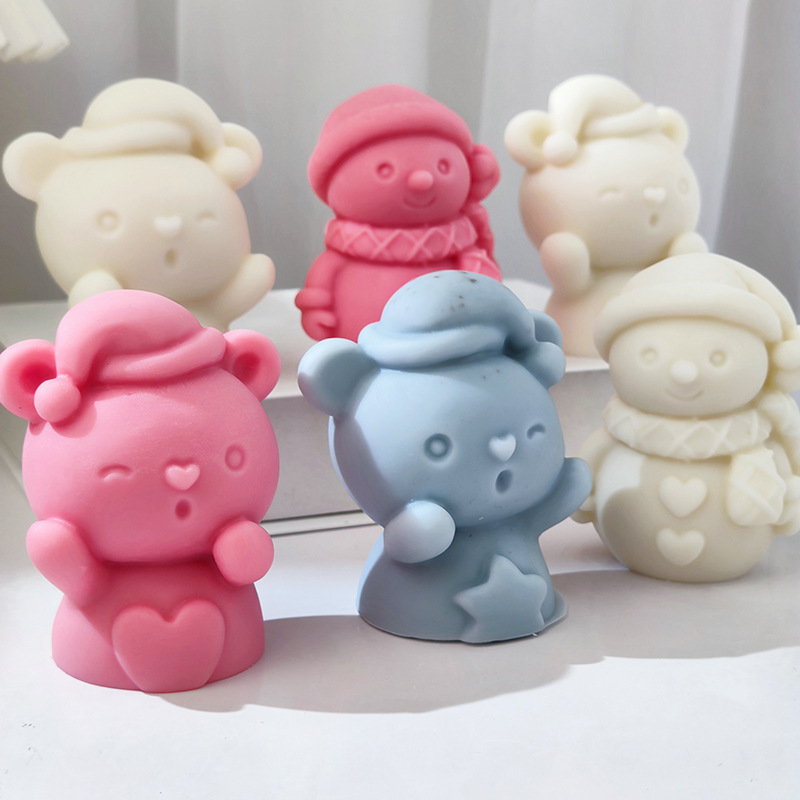 Stampo in silicone per pupazzo - Candle Supplies Store recensione e prezzo