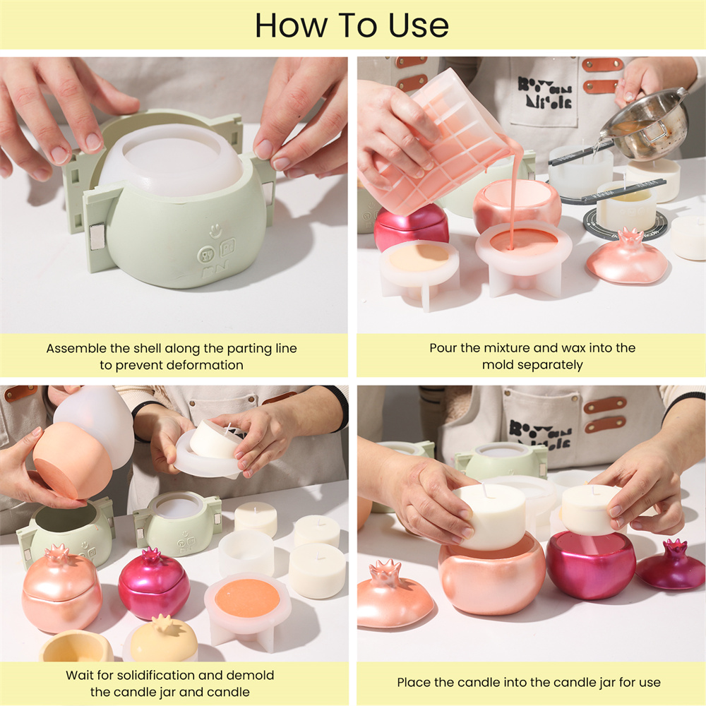 Nicole Melograno Barattolo di  - Candle Supplies Jars recensione e prezzo