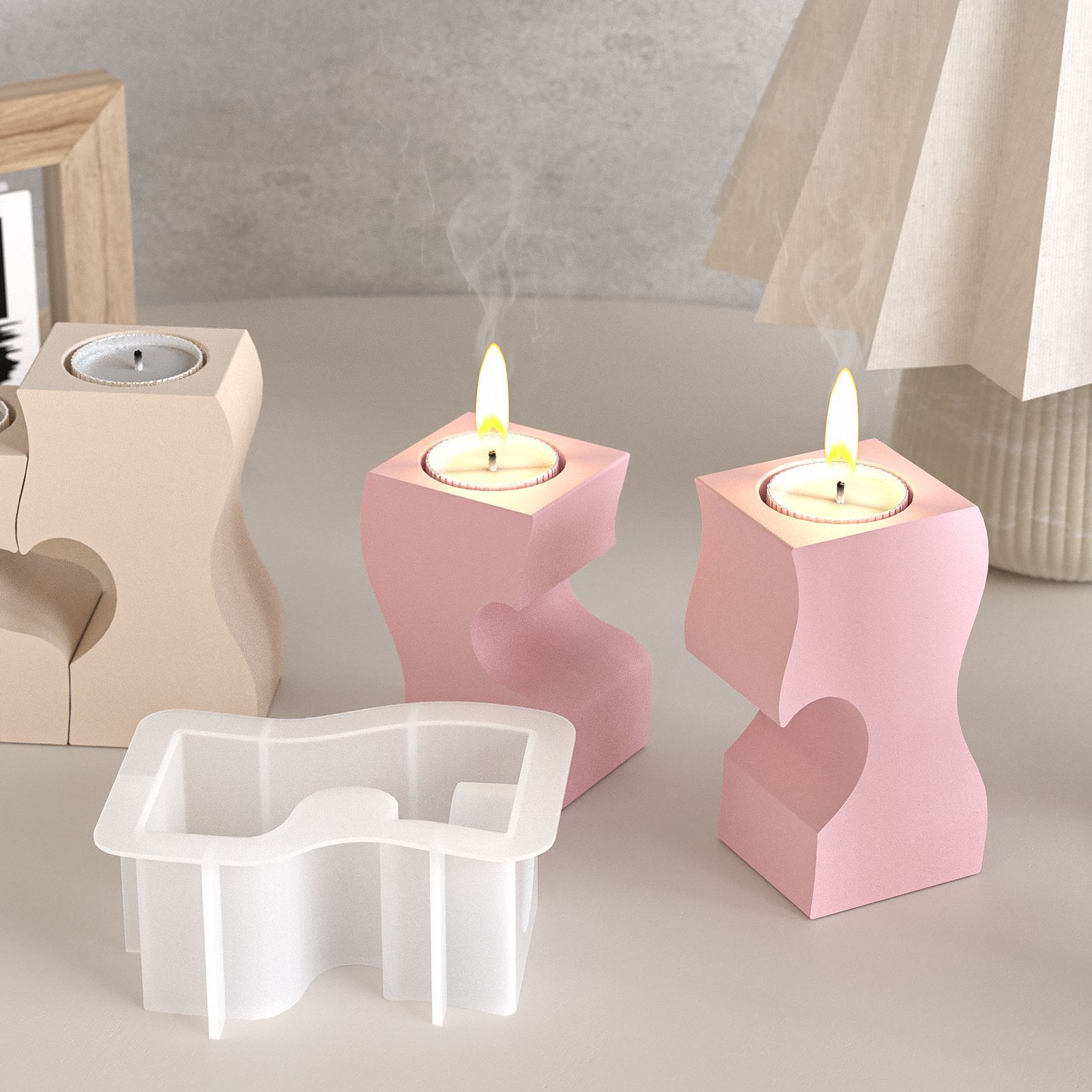 S Cuore Candeliere Stampi in S - Candle Making Supplies Kit recensione e prezzo