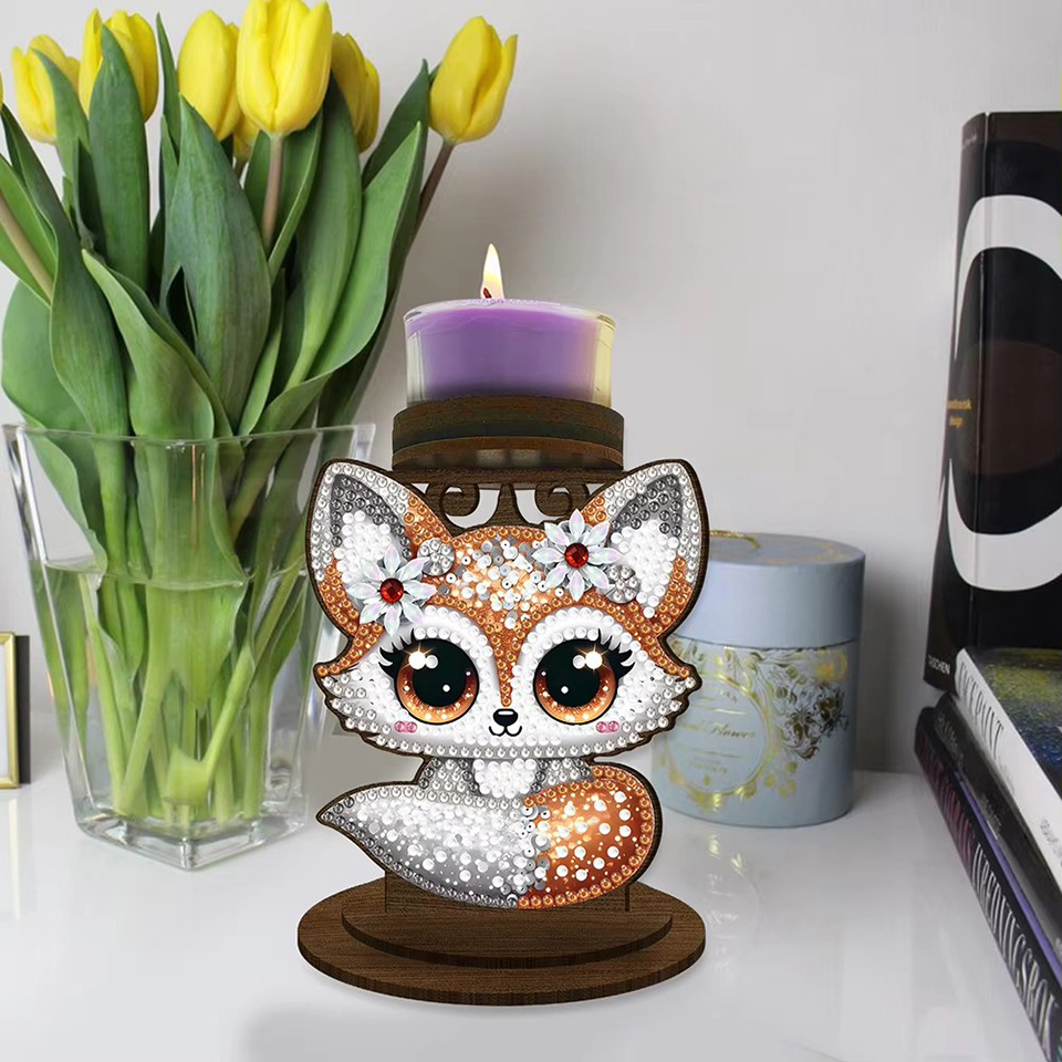 Portacandele a forma di volpe, - Candle Supplies Europe recensione e prezzo
